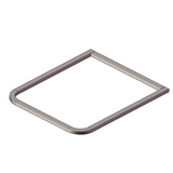 Square, circular, flat metal tubes, customized metal tube frame parts, CNC bending accessories, processing services, surface powder coating