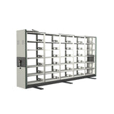 6-layer steel mobile filing cabinet archiving system compact storage intensive shelf filing cabinet customizable