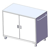 Lockable large capacity high-quality outdoor waterproof garden metal shed container terrace storage box outdoor storage toolbox can be customized