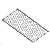 PVC coated iron welded wire mesh fence fence display rack storage rack mesh sheet can be customized