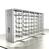 6-layer steel mobile filing cabinet archiving system compact storage intensive shelf filing cabinet customizable