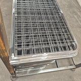 PVC coated iron welded wire mesh fence fence display rack storage rack mesh sheet can be customized