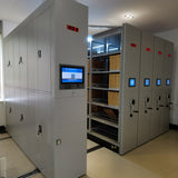 6-layer steel mobile filing cabinet archiving system compact storage intensive shelf filing cabinet customizable