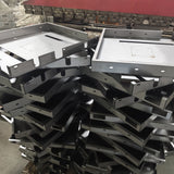 Factory price customization, stainless steel plate manufacturing service, bending, laser welding, sheet metal parts, powder coating service, electronic components